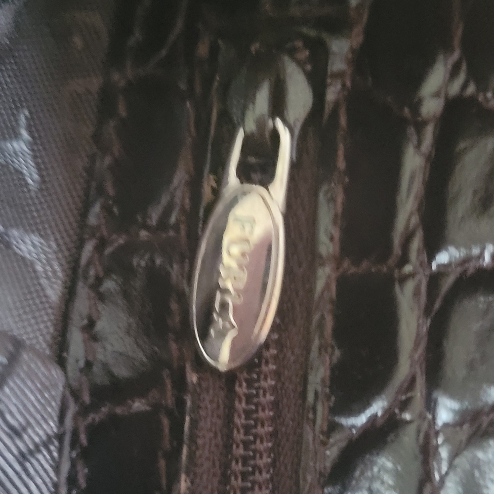 FURLA BRERA CROC SHOULDER BAG - Picture 12 of 13